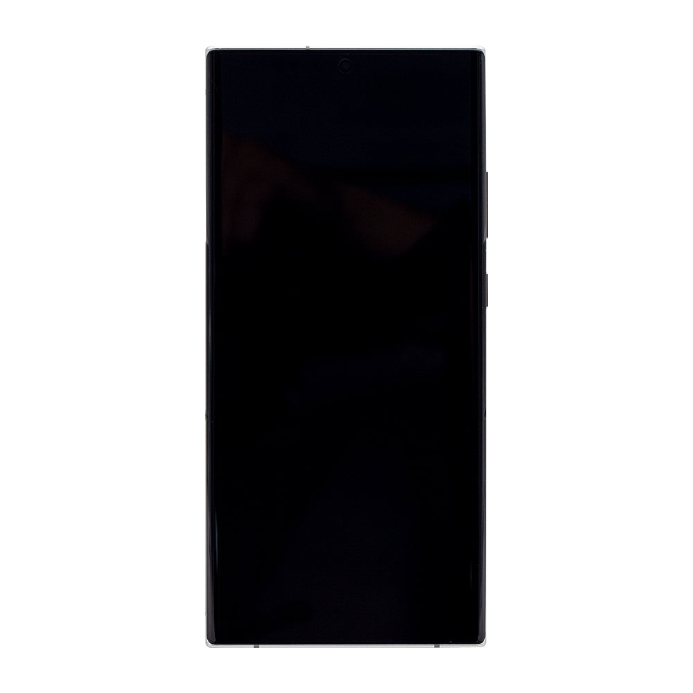 Samsung Galaxy Note 20 Ultra N985F, Ultra 5G N986B Display und Touchscreen-Digitizer mit Rahmen Mystic White Service Pack – Bild 2