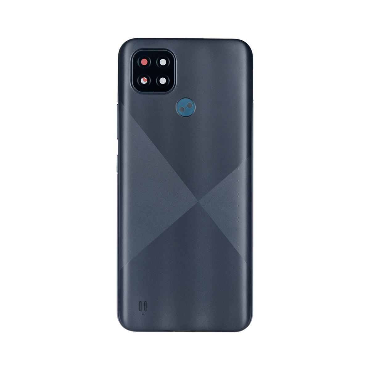 Realme C21 Akkudeckel mit Linse Cross Black OEM