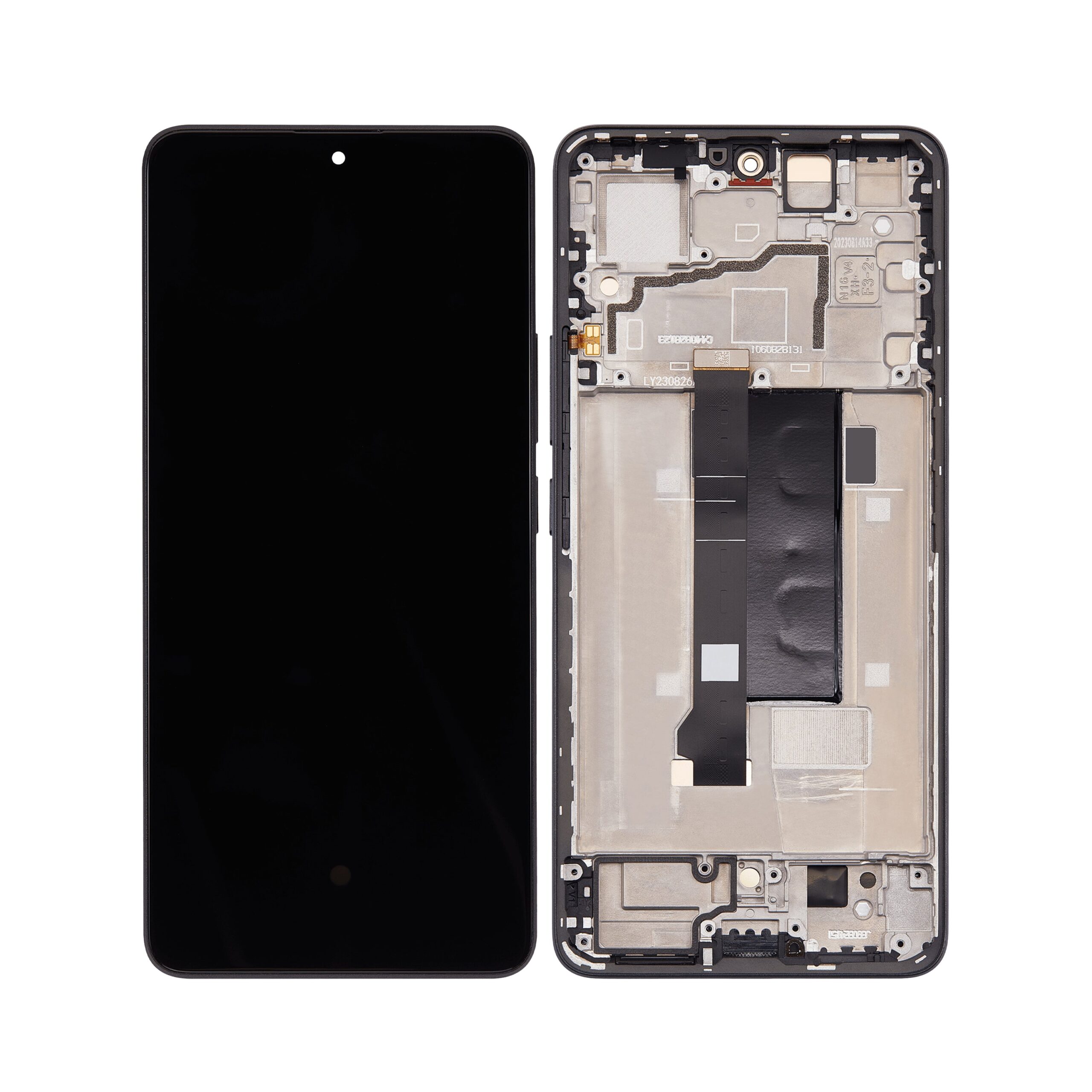 OEM Display für Xiaomi Redmi Note 13 Pro 5G mit Rahmen Schwarz – Bild 4