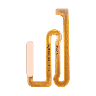 Samsung Galaxy A13 A135F, A137F Fingerabdrucksensor-Flex mit Powerbutton Peach OEM