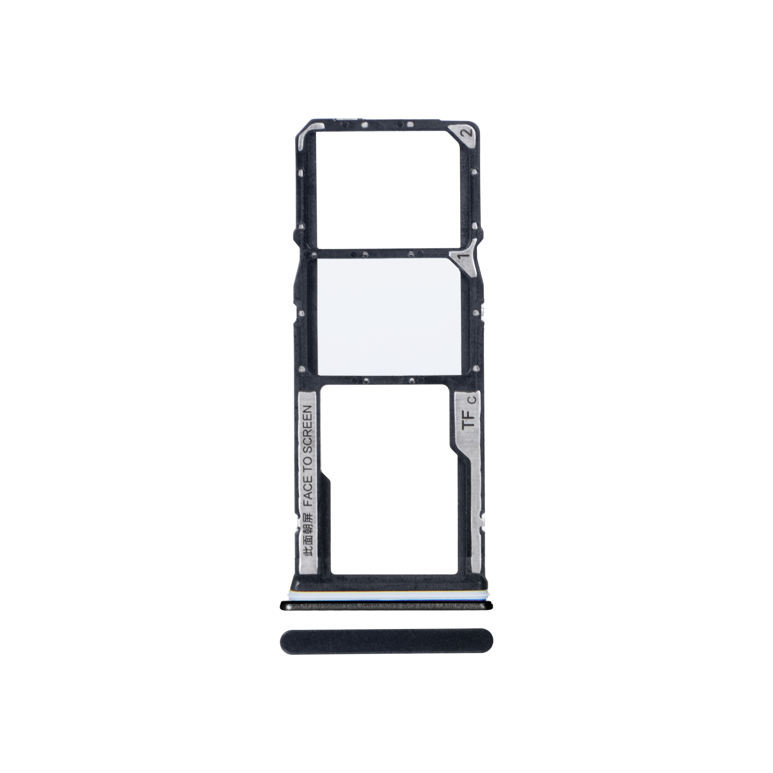 Xiaomi Poco M5 4G SIM-Kartenhalter Black OEM