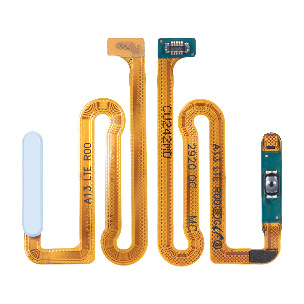 Samsung Galaxy A13 A135F, A137F Fingerabdrucksensor-Flex mit Powerbutton Blue OEM – Bild 3