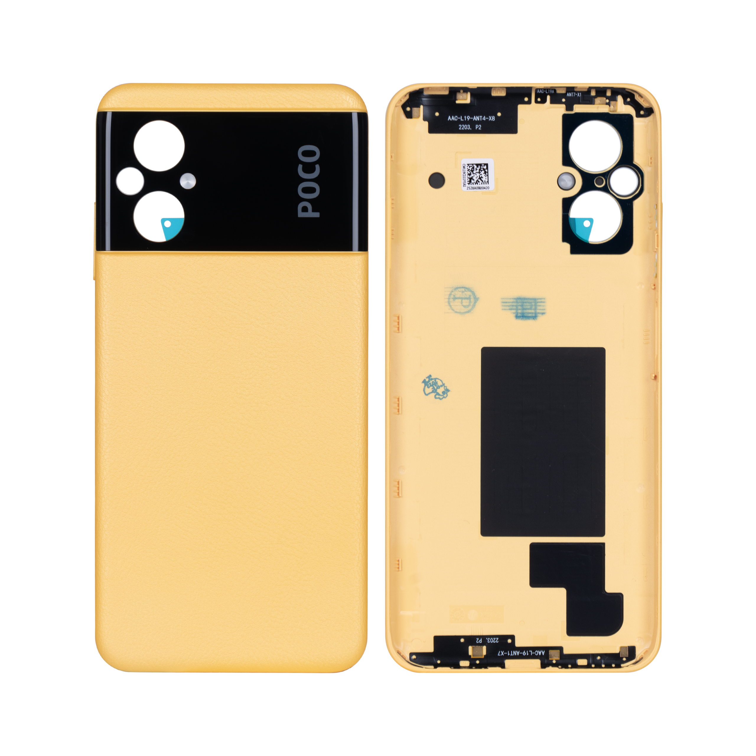 OEM Backcover für Xiaomi Poco M5 ohne Kameraglas Farbe wählbar – Bild 7