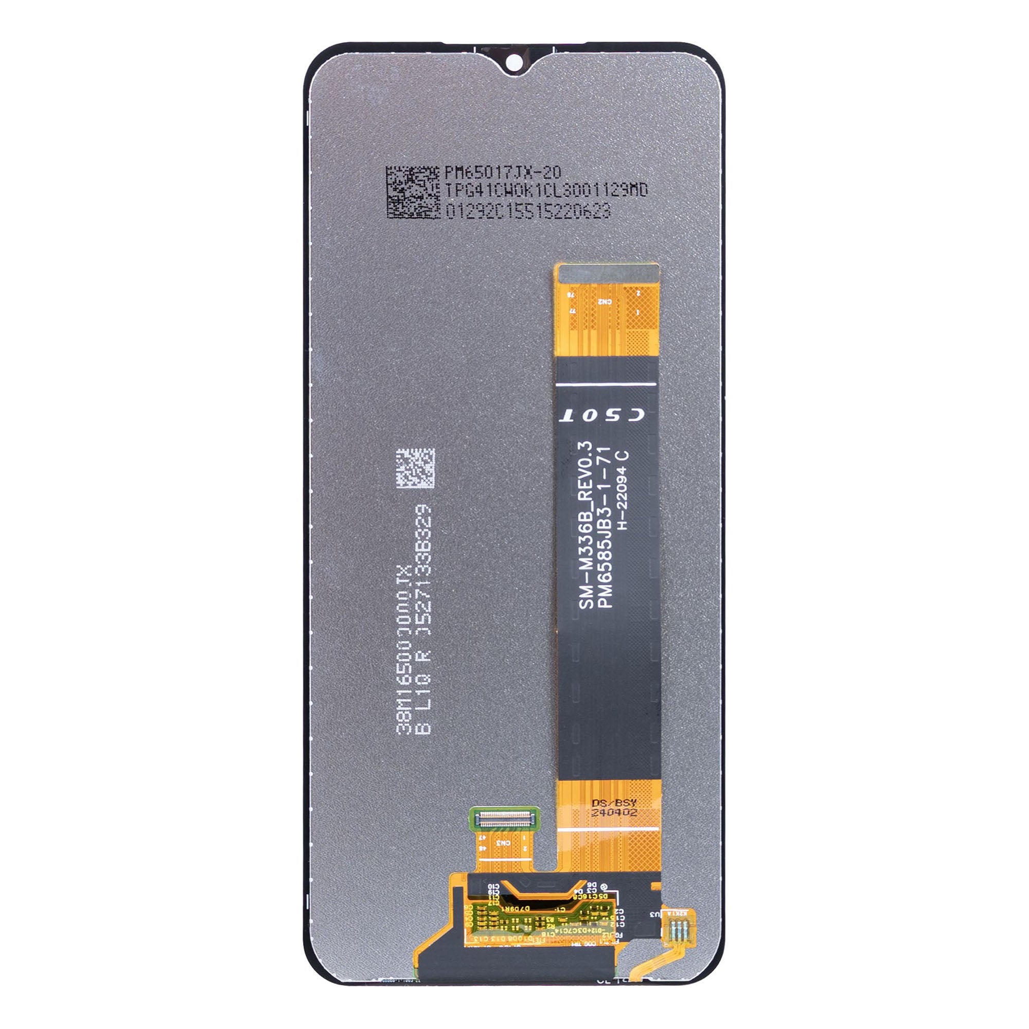 Original OEM Display für Samsung Galaxy M33 M336B, M23 M236B, A13 A135F, A23 A236B ohne Rahmen Black – Bild 2