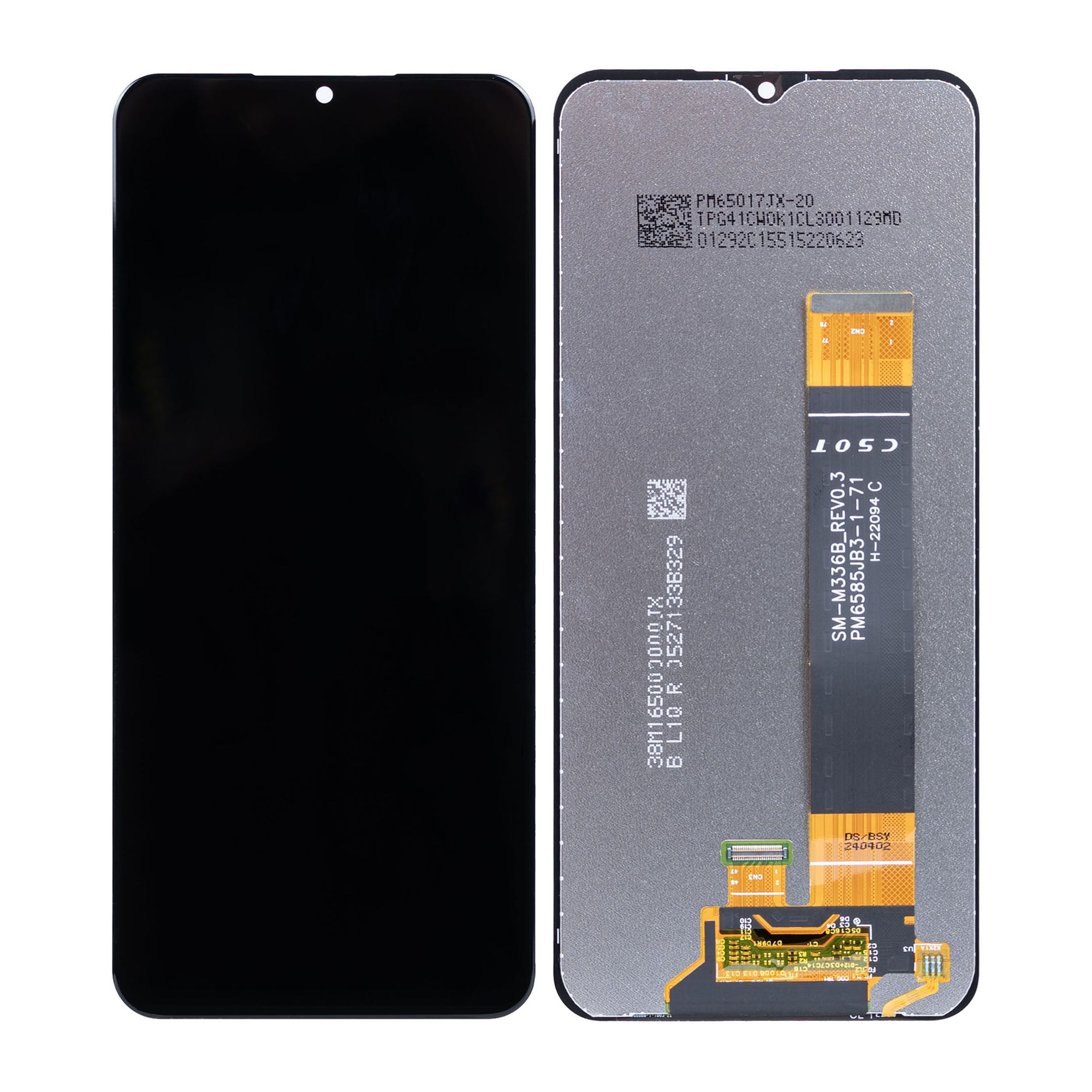 Original OEM Display für Samsung Galaxy M33 M336B, M23 M236B, A13 A135F, A23 A236B ohne Rahmen Black – Bild 3