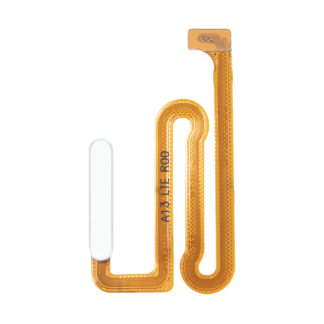 Samsung Galaxy A13 A135F, A137F Fingerprint Sensor Flex mit Powerbutton White OEM