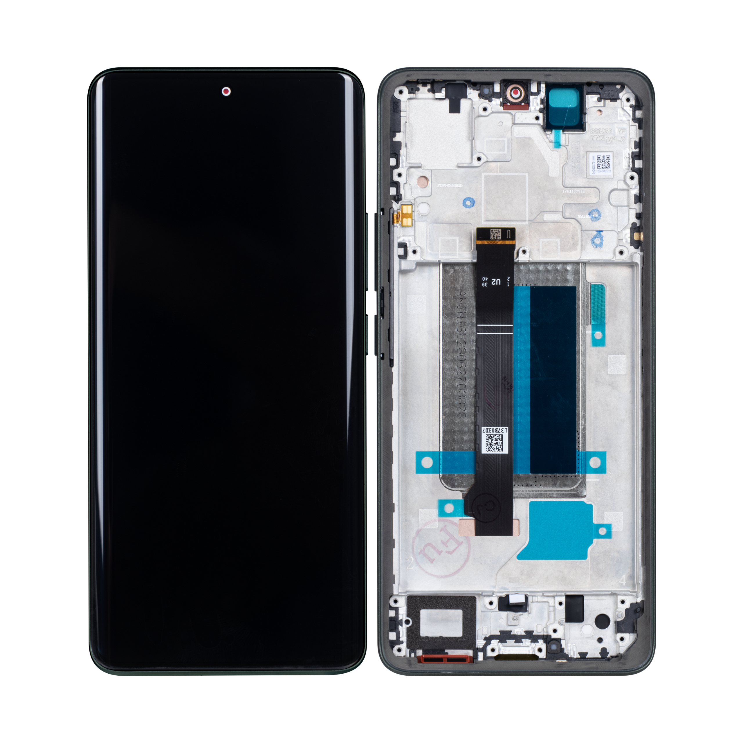 Xiaomi Redmi Note 13 Pro Plus 5G Display und Touchscreen-Digitizer mit Rahmen Camo Green OEM – Bild 4