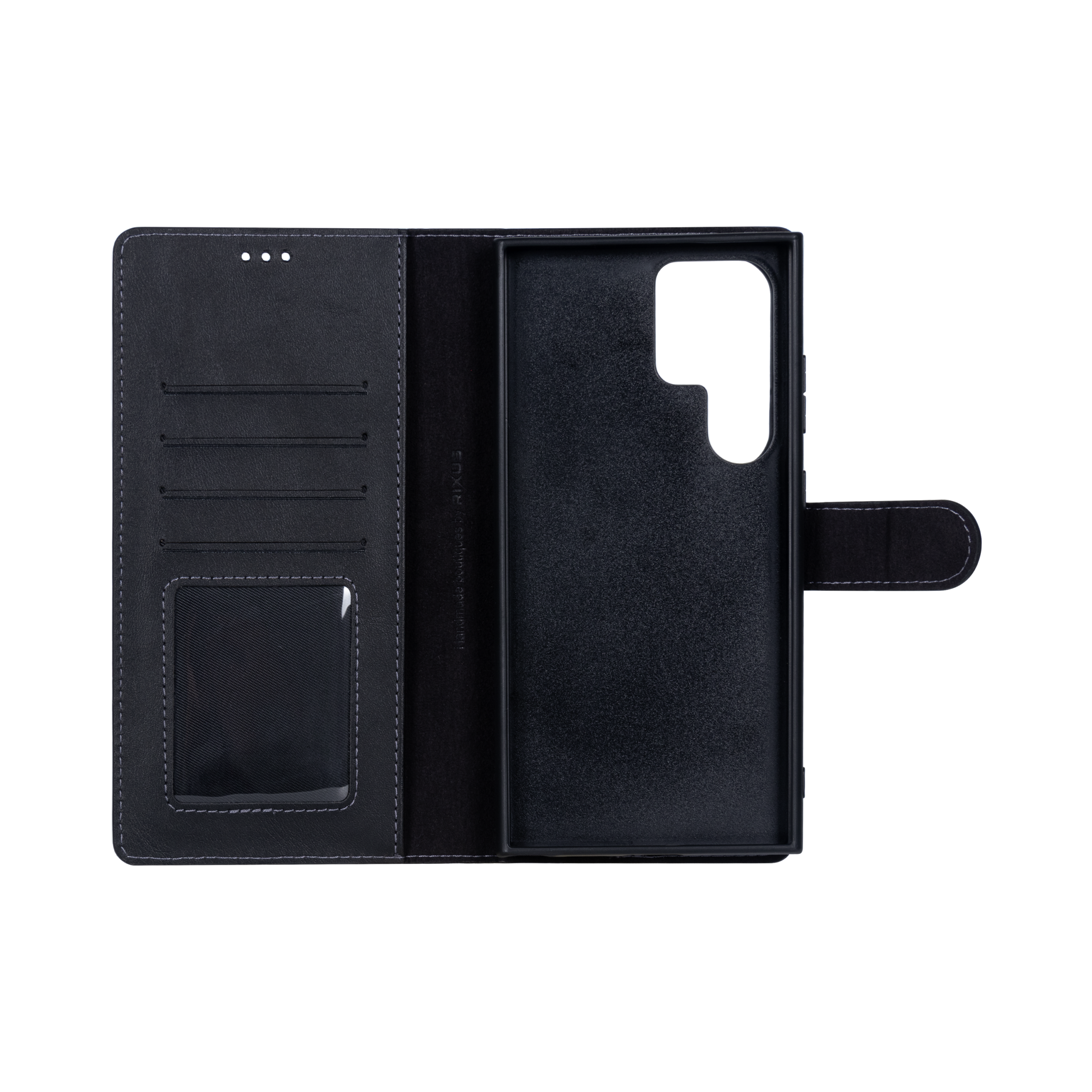 Rixus Duo Magnetic Detachable Wallet für Samsung Galaxy S24 Ultra Black – Bild 4