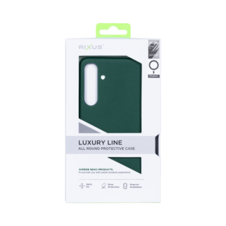 Rixus Classic 02 Hülle mit MagSafe kompatibel für Samsung Galaxy S24 Plus Green