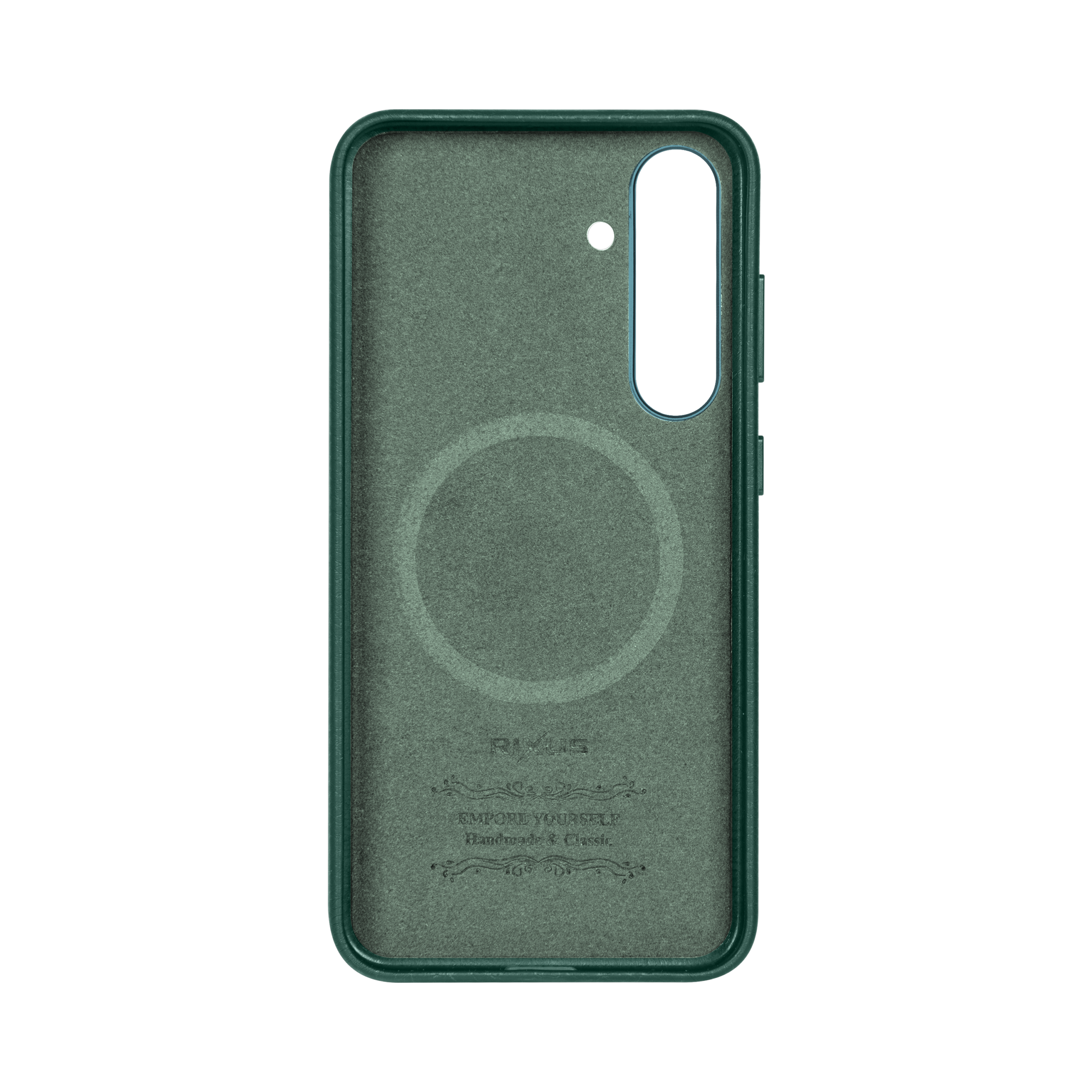 Rixus Classic 02 Hülle mit MagSafe kompatibel für Samsung Galaxy S24 Plus Green – Bild 3