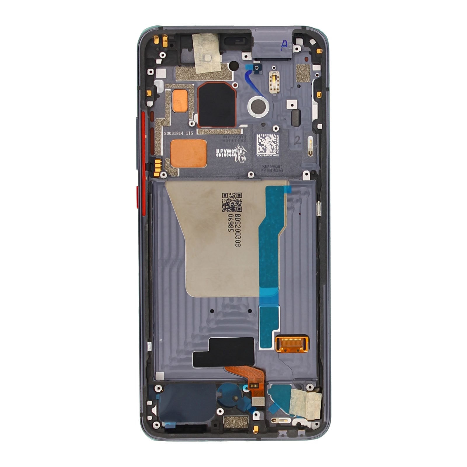 Xiaomi Poco F2 Pro Display und Touchscreen-Digitizer mit Rahmen Black Service Pack – Bild 2