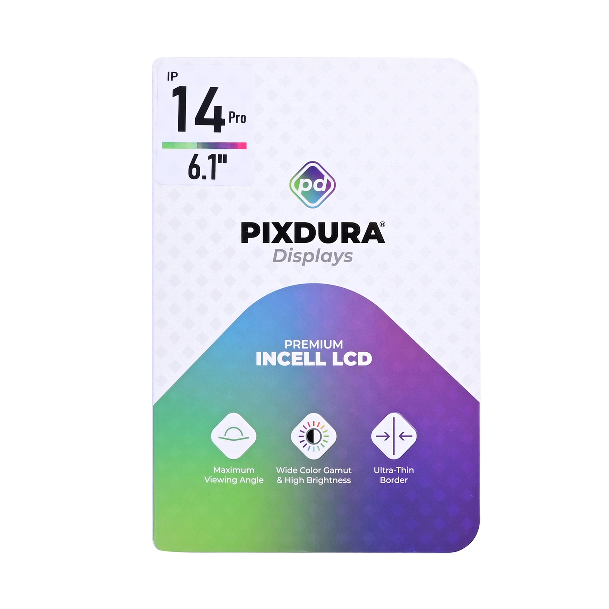 PIXDURA Display für iPhone 14 Pro InCell Premium 120Hz Touchscreen – Bild 6