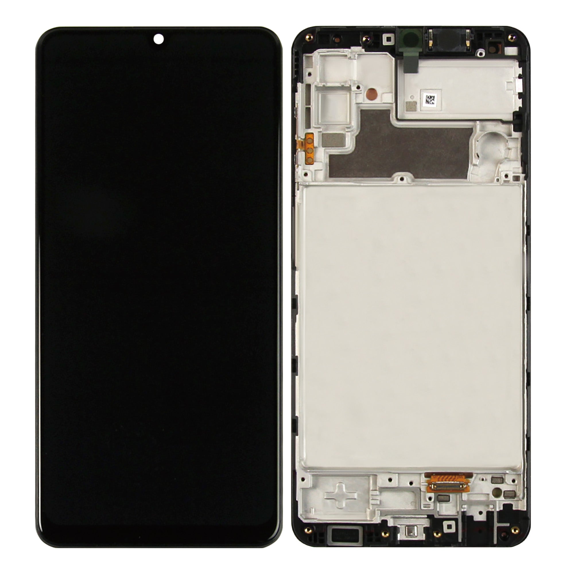 Samsung Galaxy M32 M325F Display und Touchscreen-Digitizer mit Rahmen Black Service Pack – Bild 4