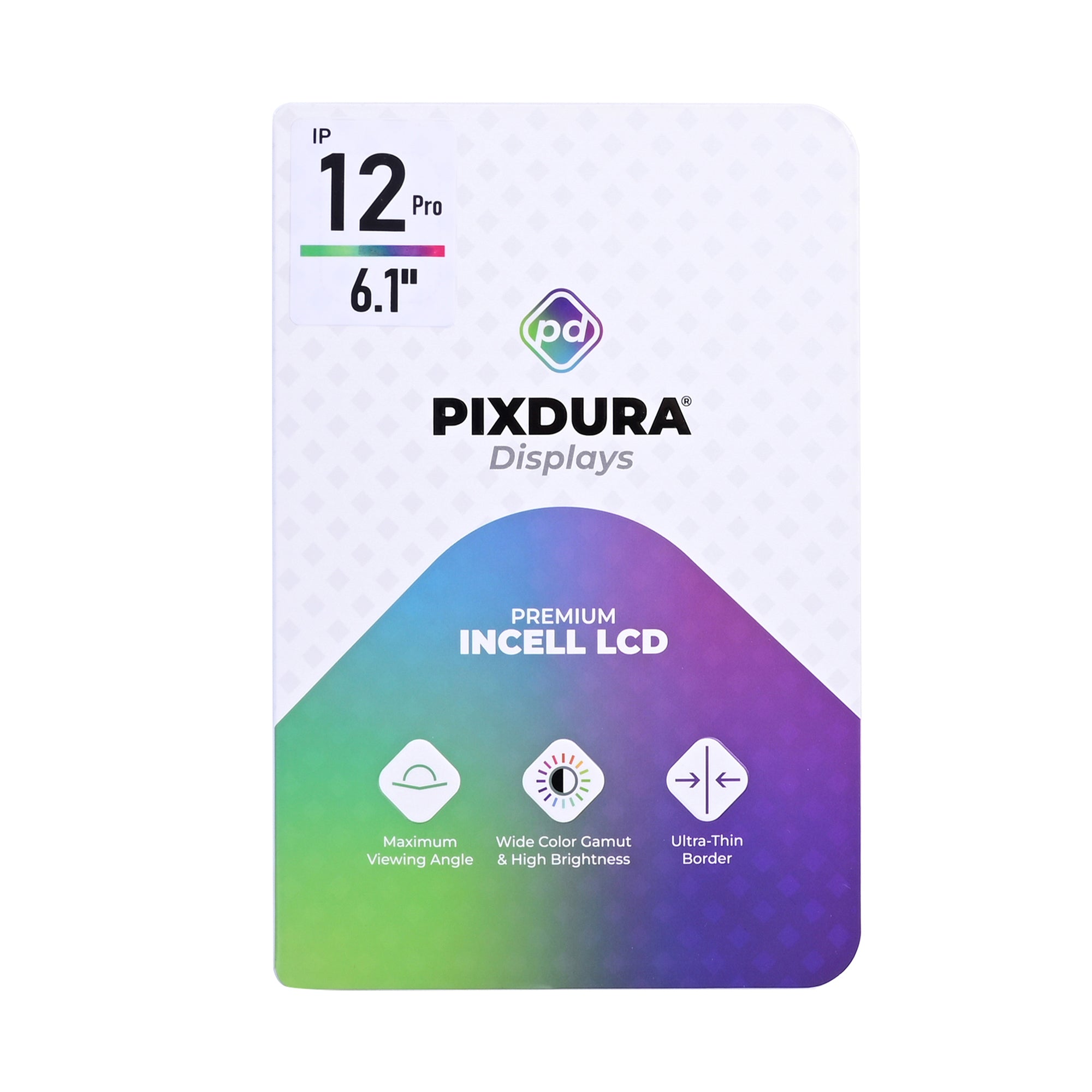 PIXDURA Display für iPhone 12 / 12 Pro InCell Premium 60Hz Touchscreen – Bild 6