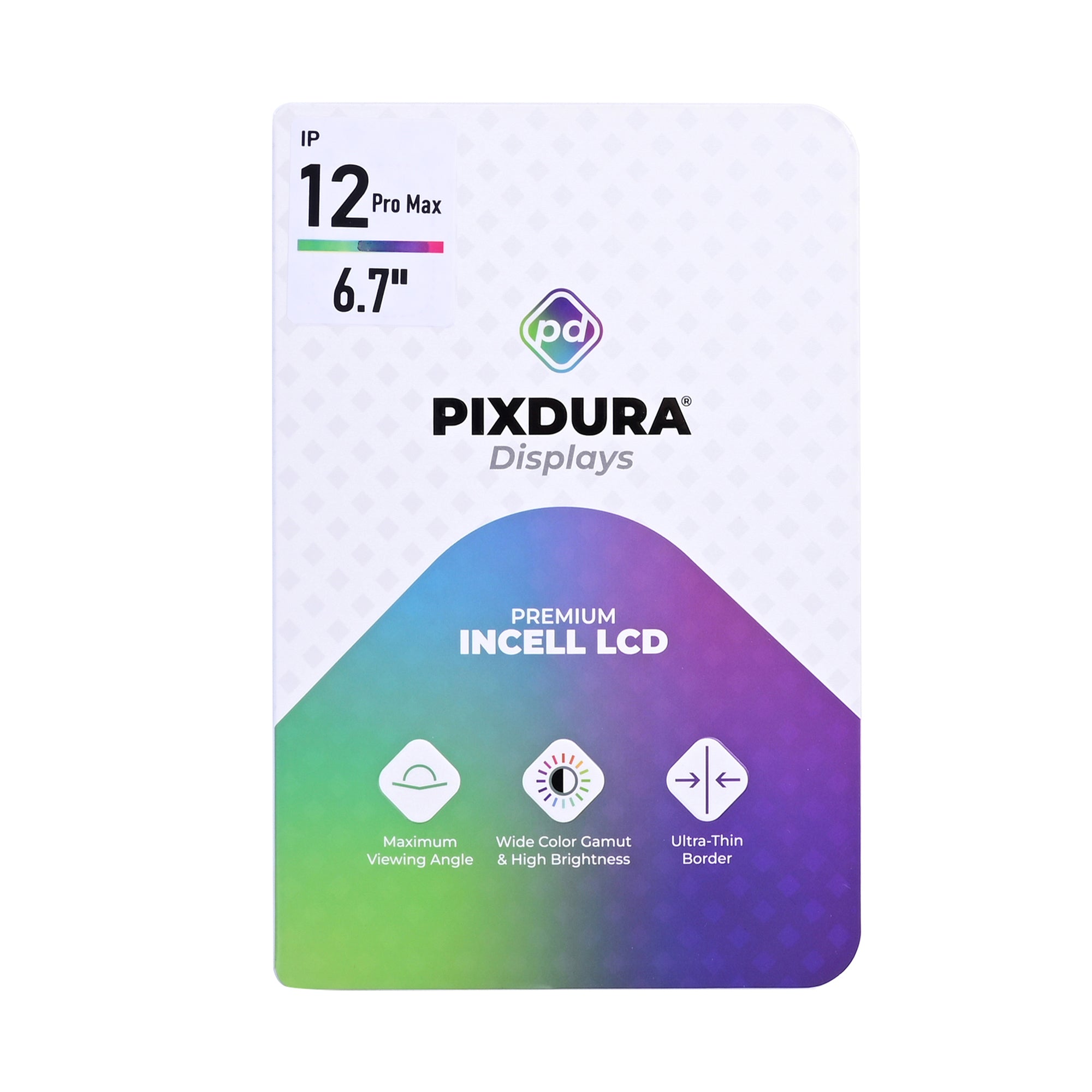 PIXDURA Display für iPhone 12 Pro Max InCell Premium 60Hz Touchscreen – Bild 6