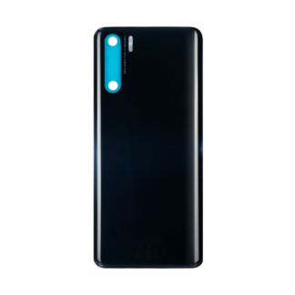 Oppo A91 Akkudeckel ohne Linse Lightening Black Original