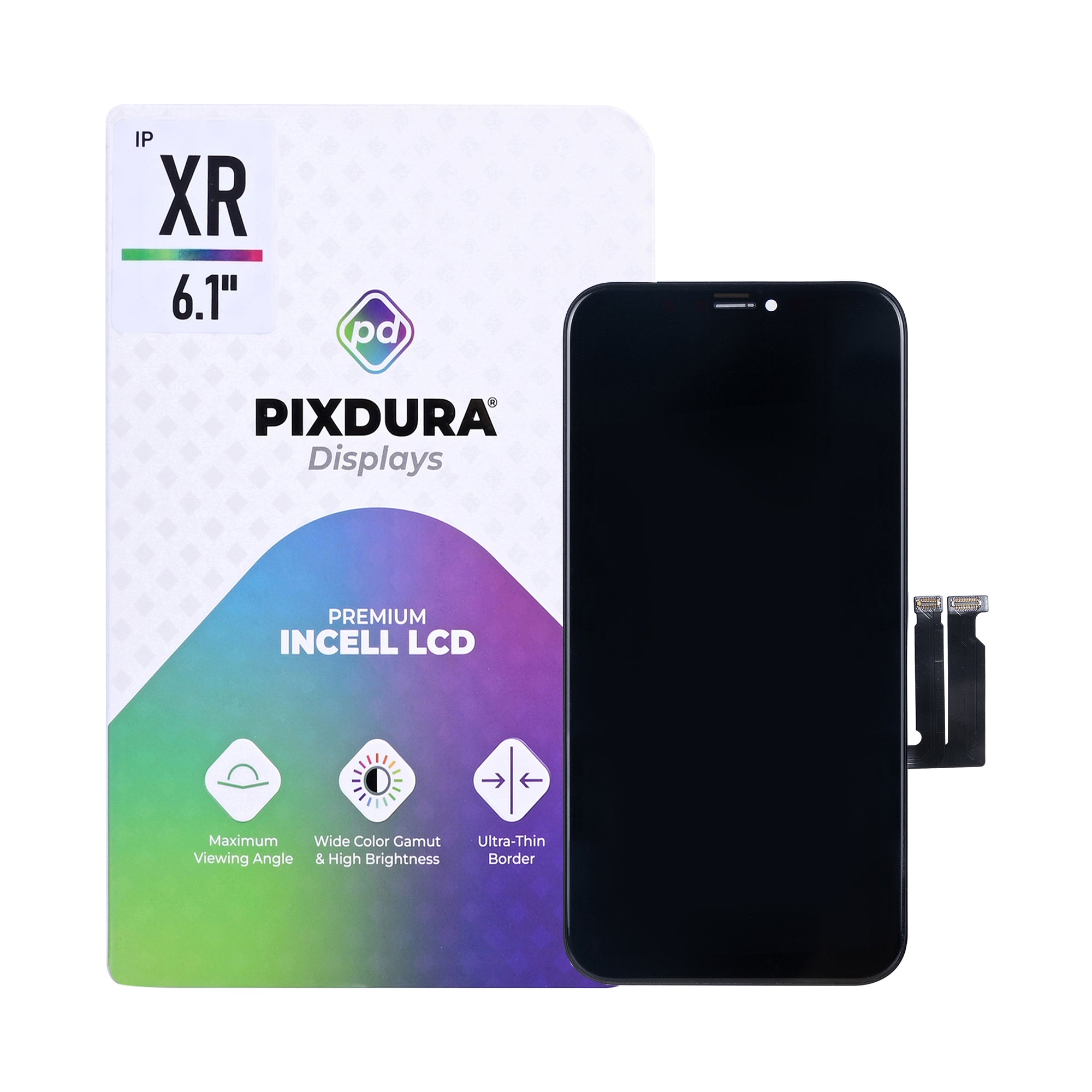 PIXDURA für Apple iPhone XR Display und Touchscreen-Digitizer In-Cell Premium (60Hz)