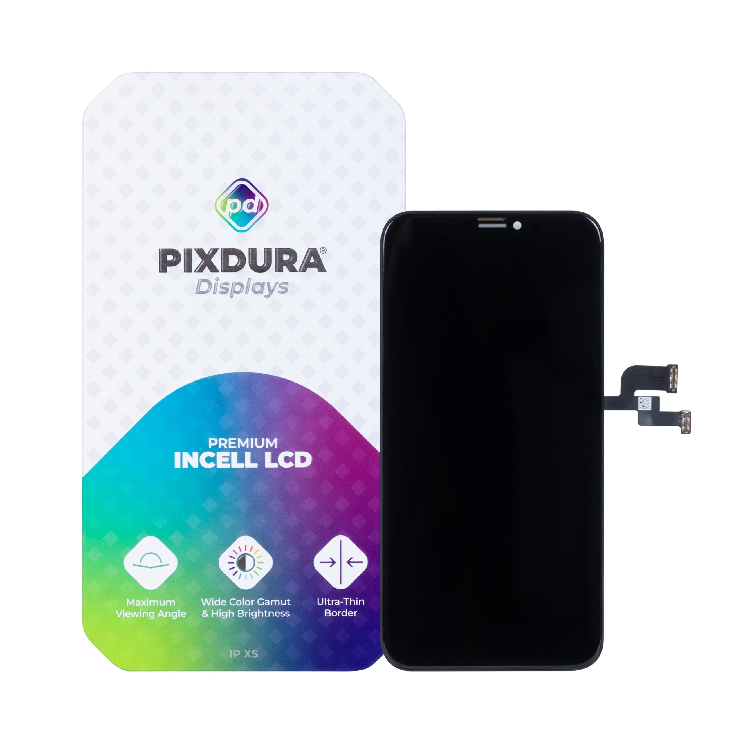 PIXDURA für Apple iPhone XS Display und Touchscreen-Digitizer In-Cell Premium (60Hz)