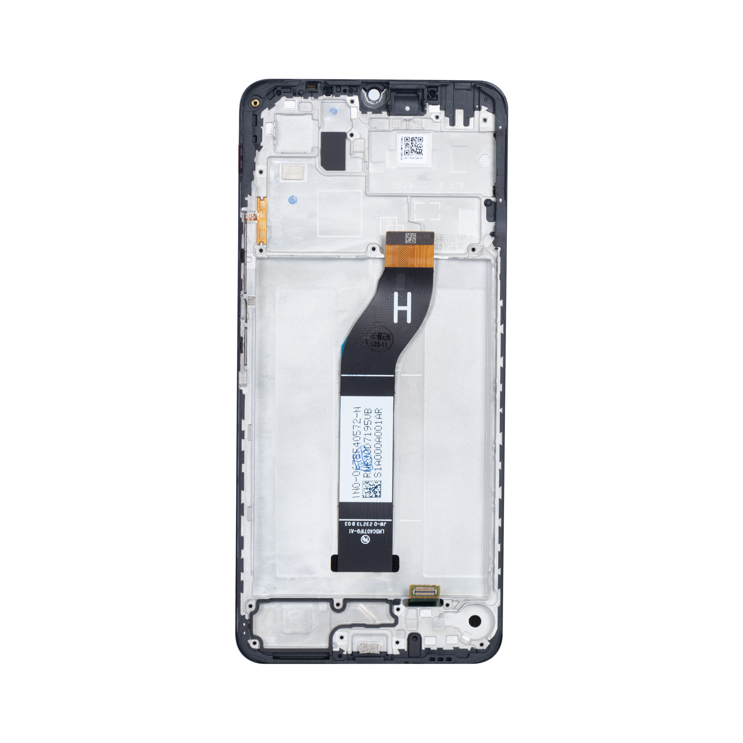 OEM Display für Xiaomi Redmi 13C mit Rahmen Schwarz – Bild 3
