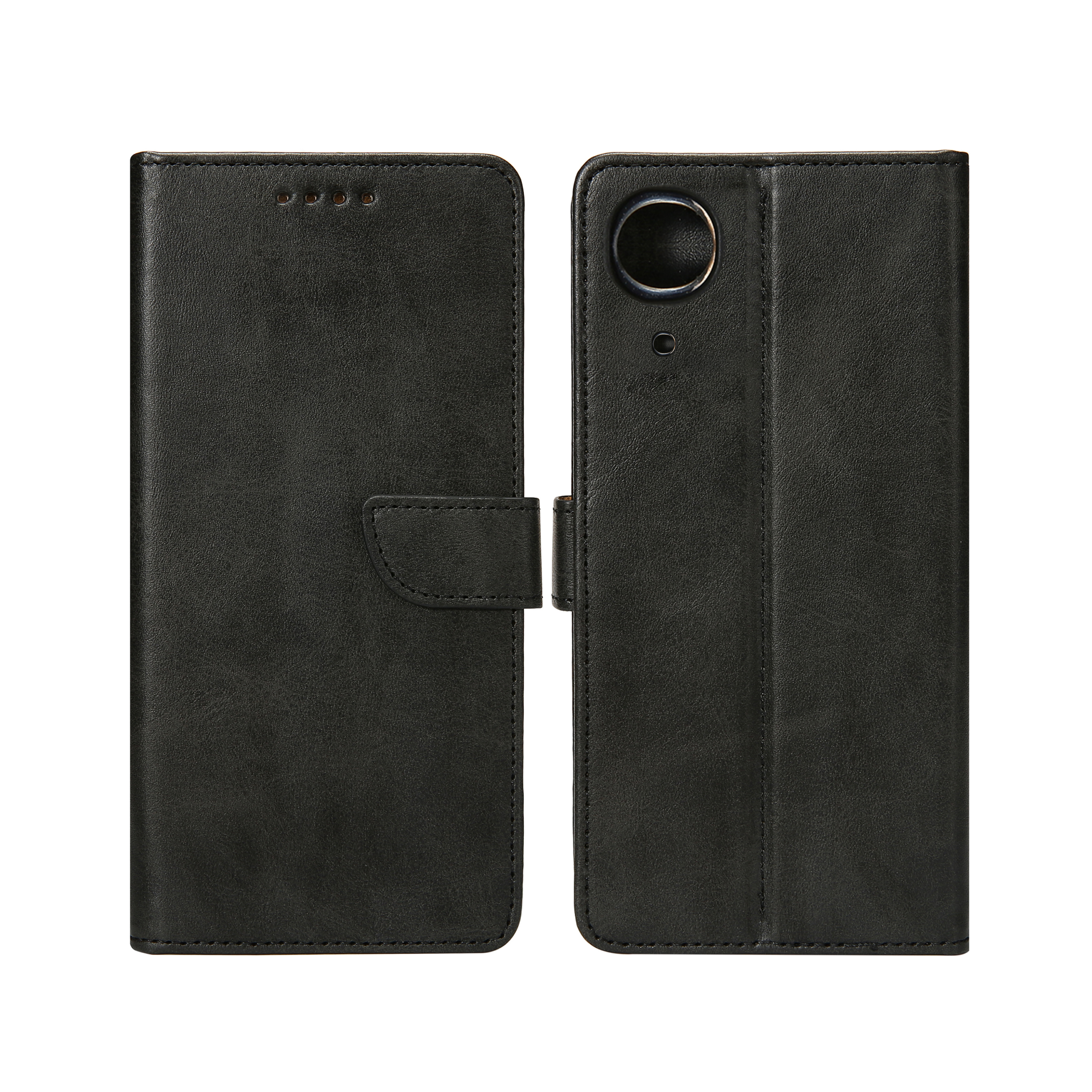 Rixus Buchhülle für Samsung Galaxy A03 Core Black – Bild 3