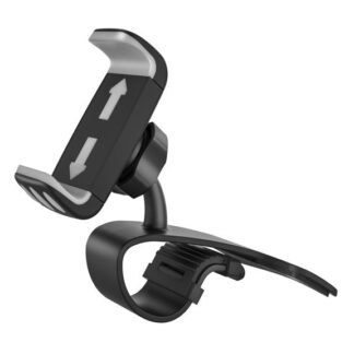Rixus RXHW61 360 Degree Car Phone Holder HUD Clip für Phone Display Black