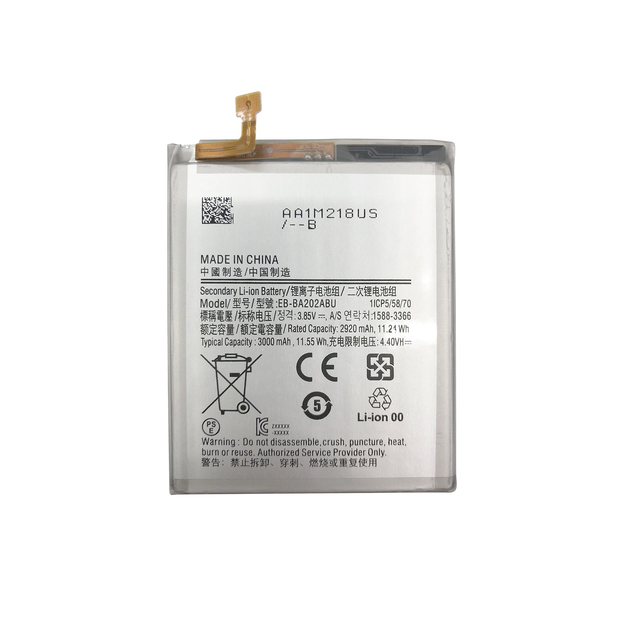 Samsung Galaxy A20e A202F Akku EB-BA202ABU OEM