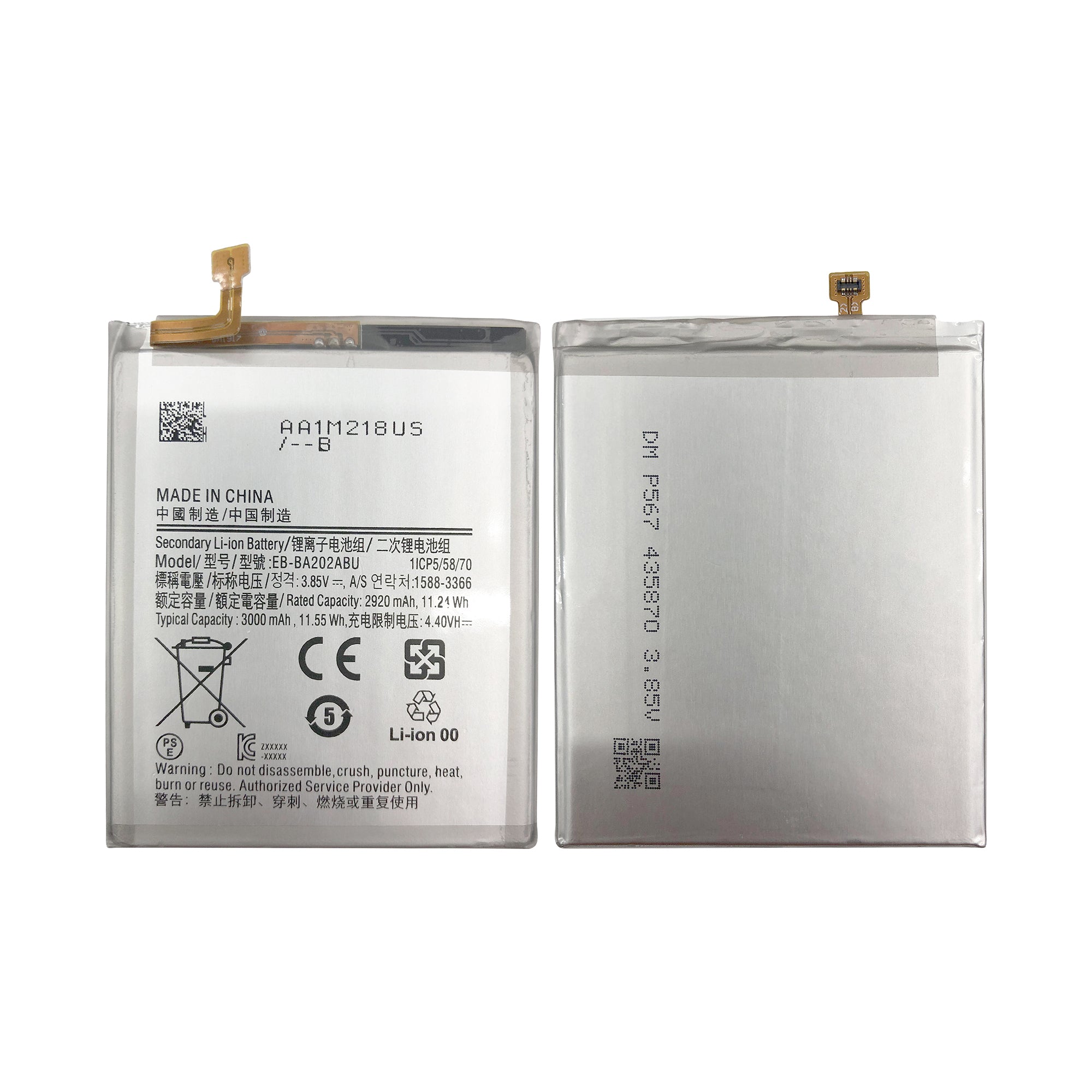 Samsung Galaxy A20e A202F Akku EB-BA202ABU OEM – Bild 3