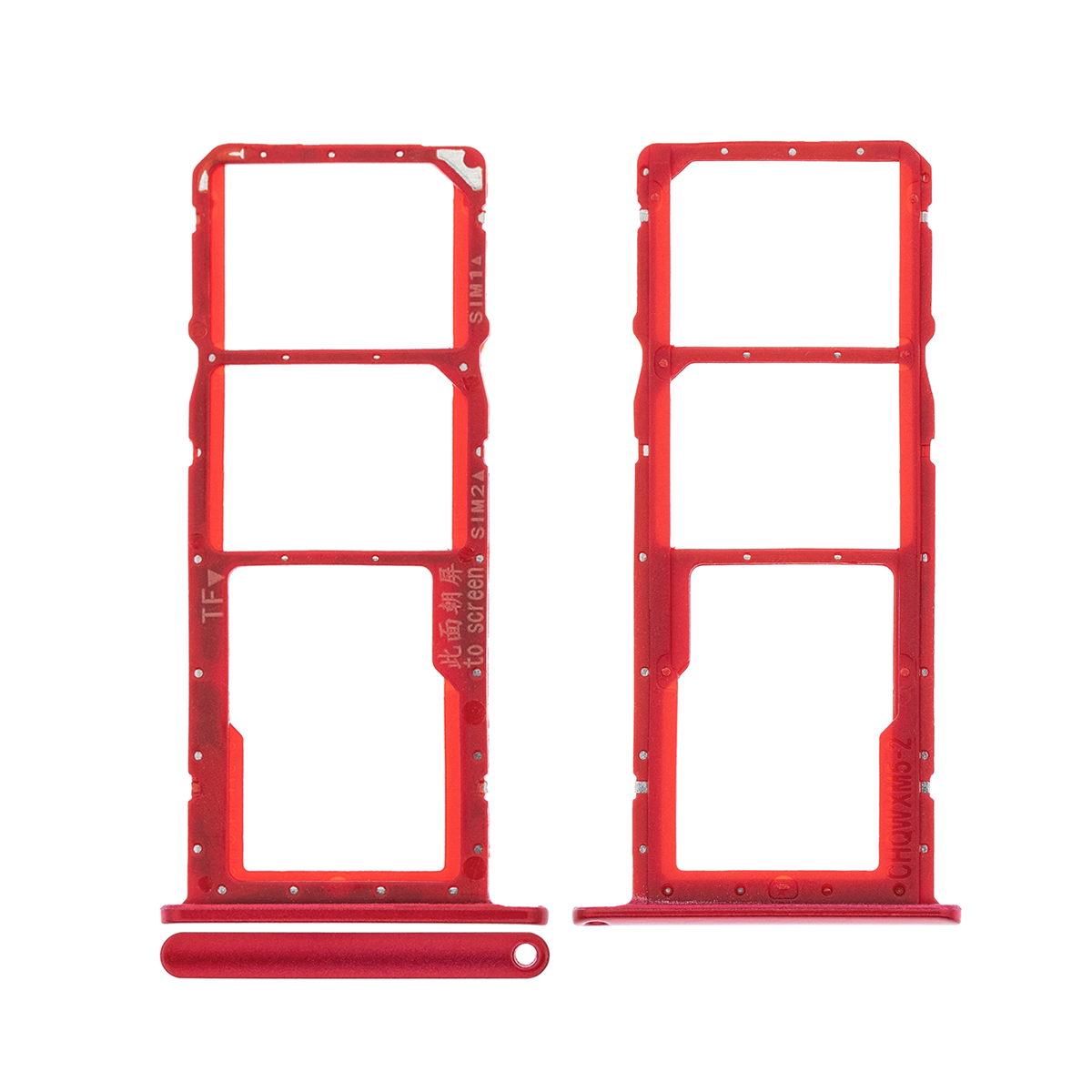 Huawei Y7 (2019) SIM-Kartenhalter Coral Red OEM – Bild 5