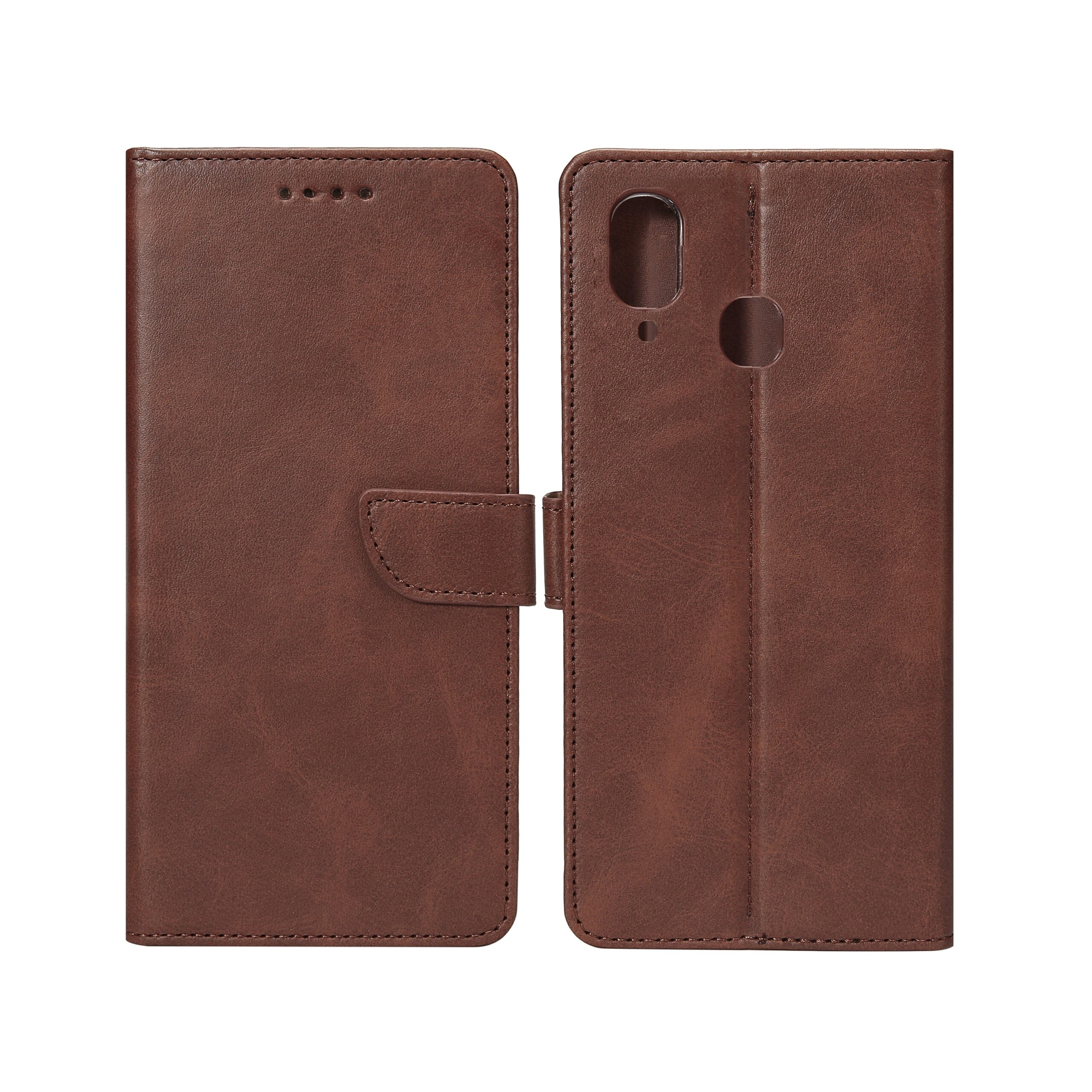 Rixus Buchhülle für Samsung Galaxy A20e Brown – Bild 3