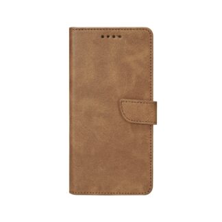 Rixus Buchhülle für Samsung Galaxy A21s Light Brown