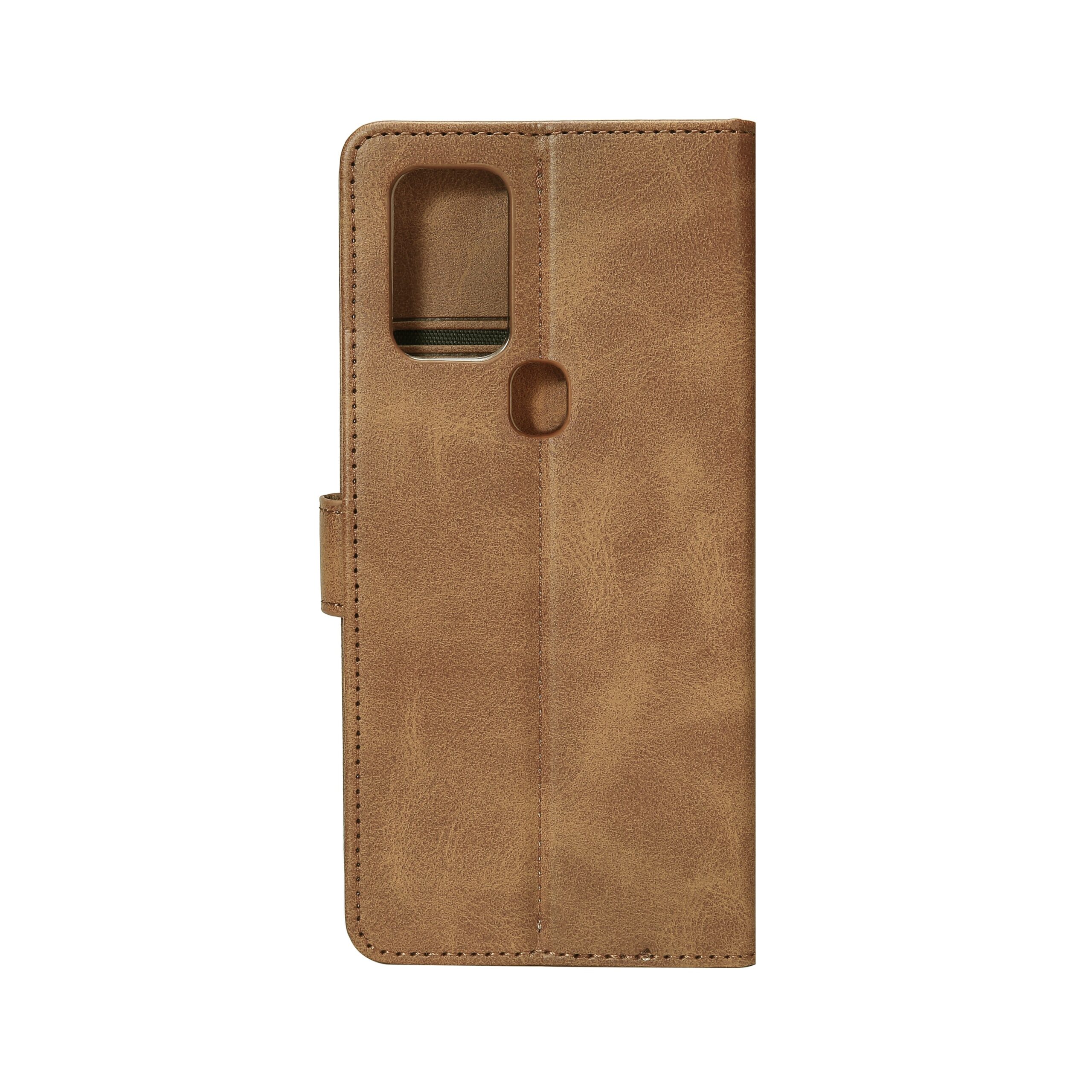 Rixus Buchhülle für Samsung Galaxy A21s Light Brown – Bild 2