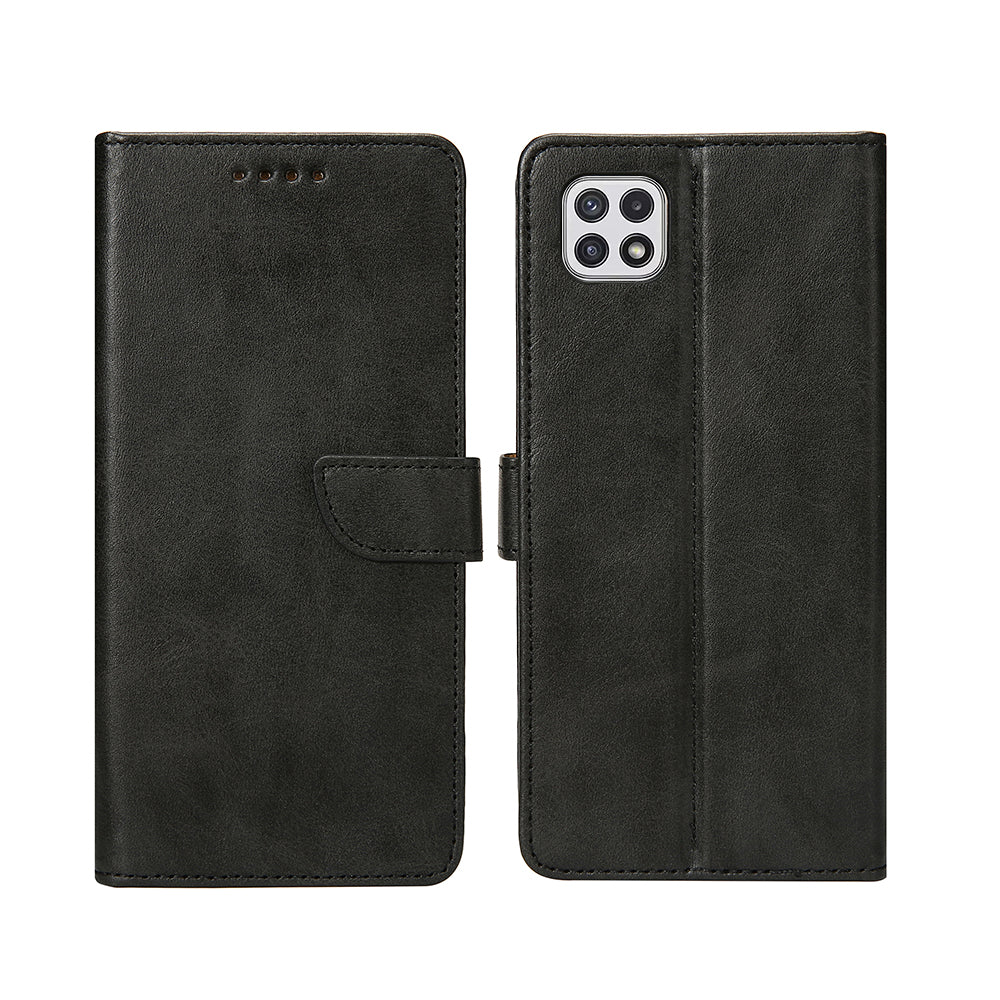 Rixus Buchhülle für Samsung Galaxy A22 5G Black – Bild 3