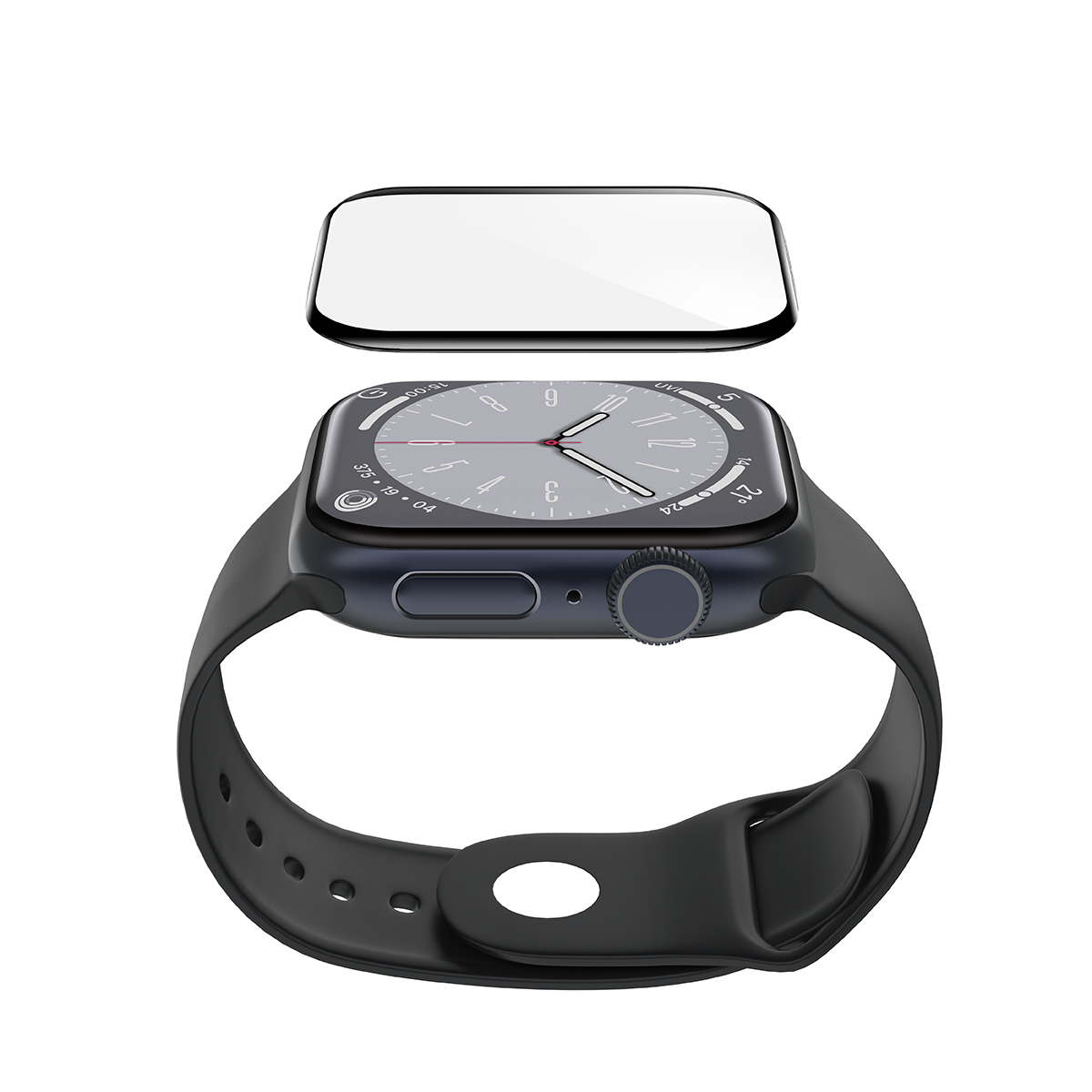 Rixus Soft Barrier für Apple Watch Displayschutz 42mm