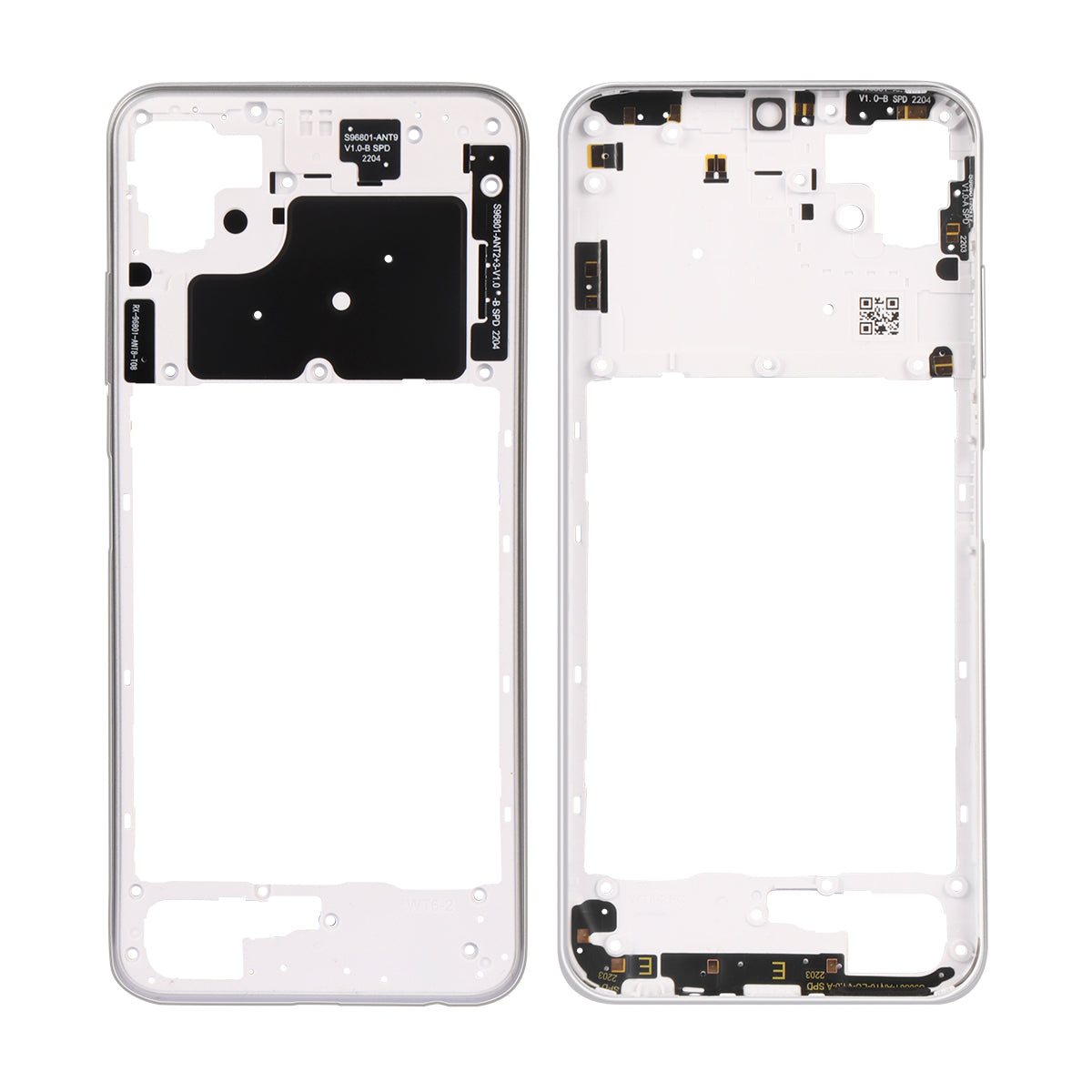 Samsung Galaxy A22 5G A226B Middle Rahmen White Original – Bild 3