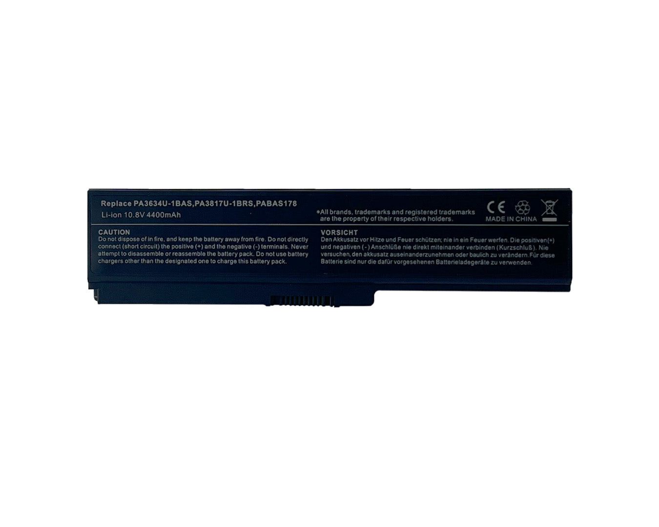 Toshiba 3634 Laptop Akku Black (10.8V, 4400mAh)