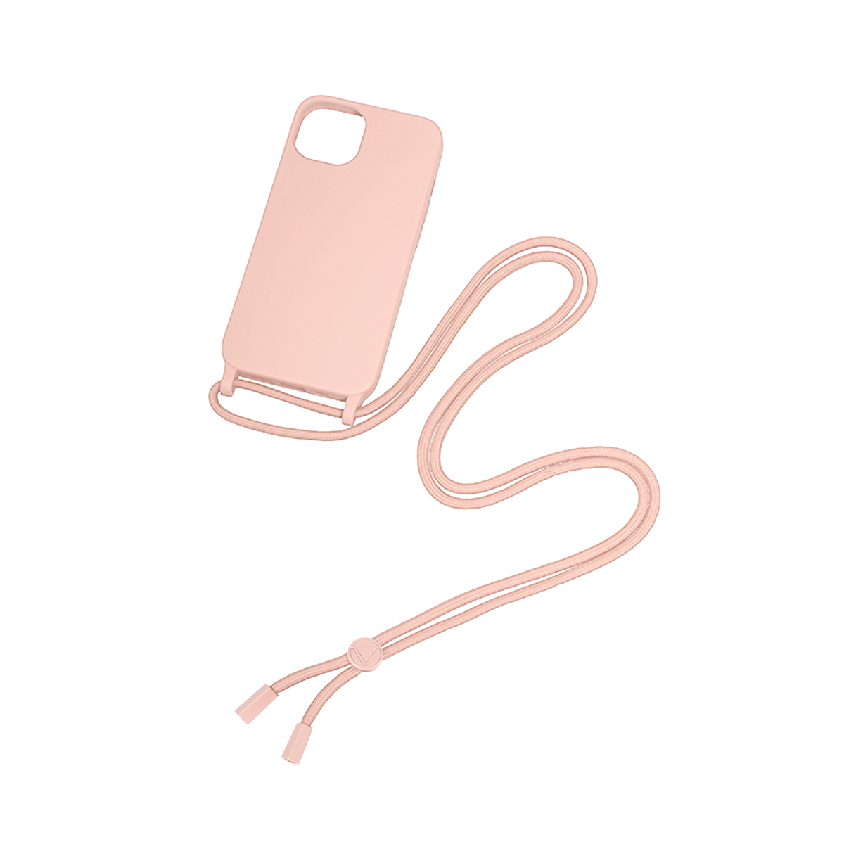 Rixus TPU Necklace Cord Abdeckung für Apple iPhone 13 Pink – Bild 2