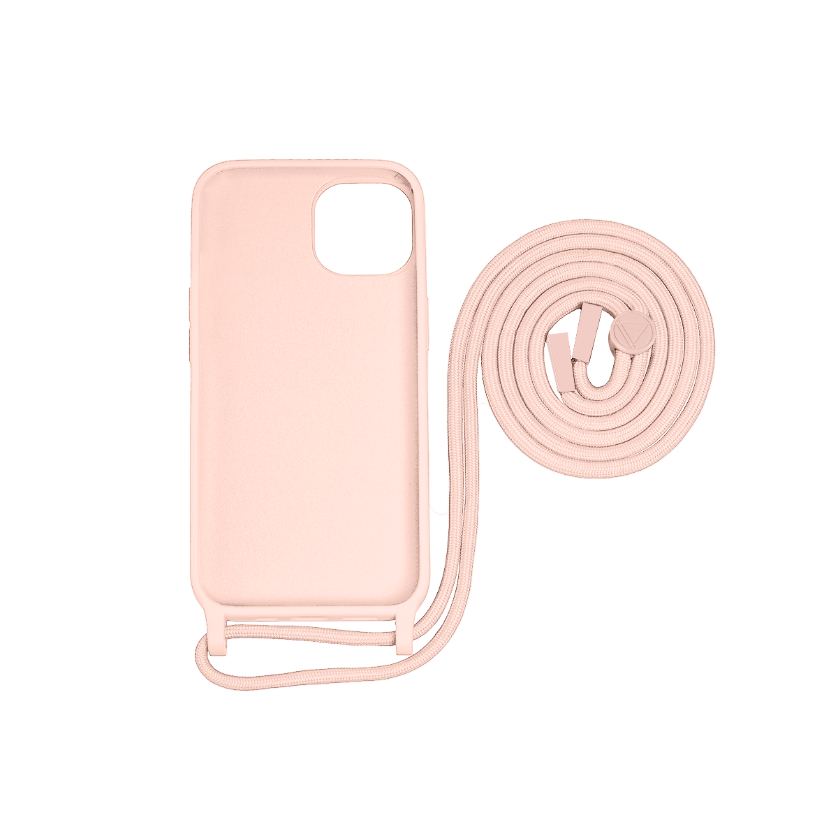 Rixus TPU Necklace Cord Abdeckung für Apple iPhone 13 Pink – Bild 4