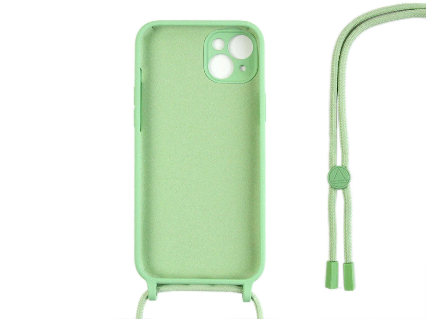 Rixus TPU Necklace Cord Abdeckung für Apple iPhone 13 Matcha – Bild 2