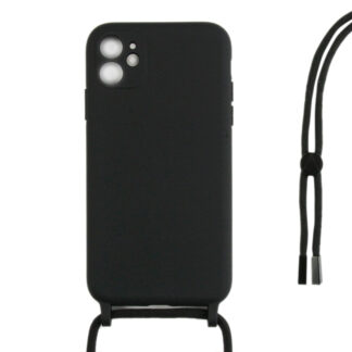 Rixus TPU Necklace Cord Abdeckung für Apple iPhone 11 Black