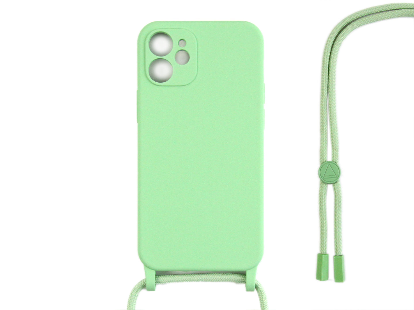 Rixus TPU Necklace Cord Abdeckung für Apple iPhone 11 Matcha