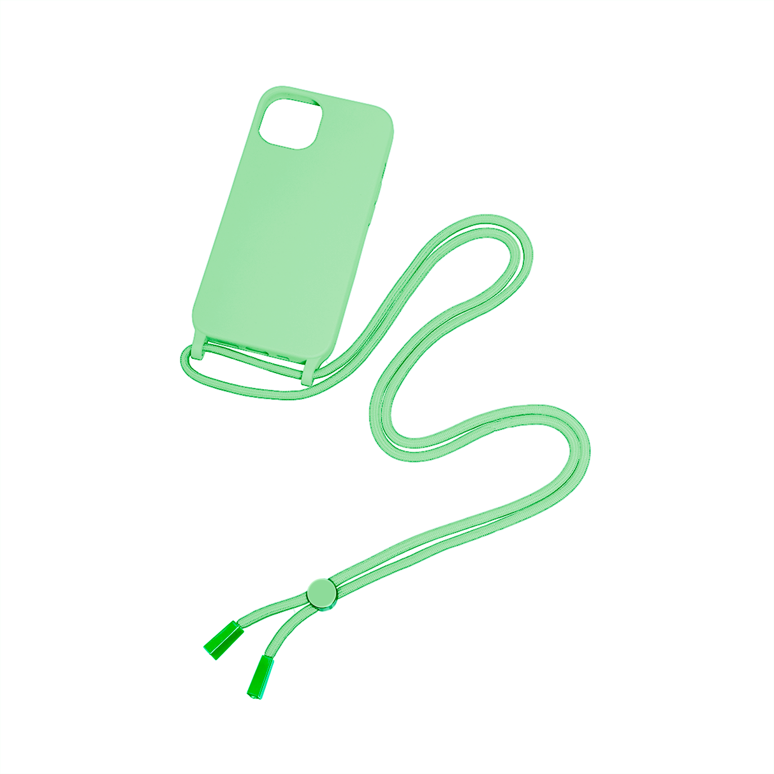Rixus TPU Necklace Cord Abdeckung für Apple iPhone 11 Matcha – Bild 2