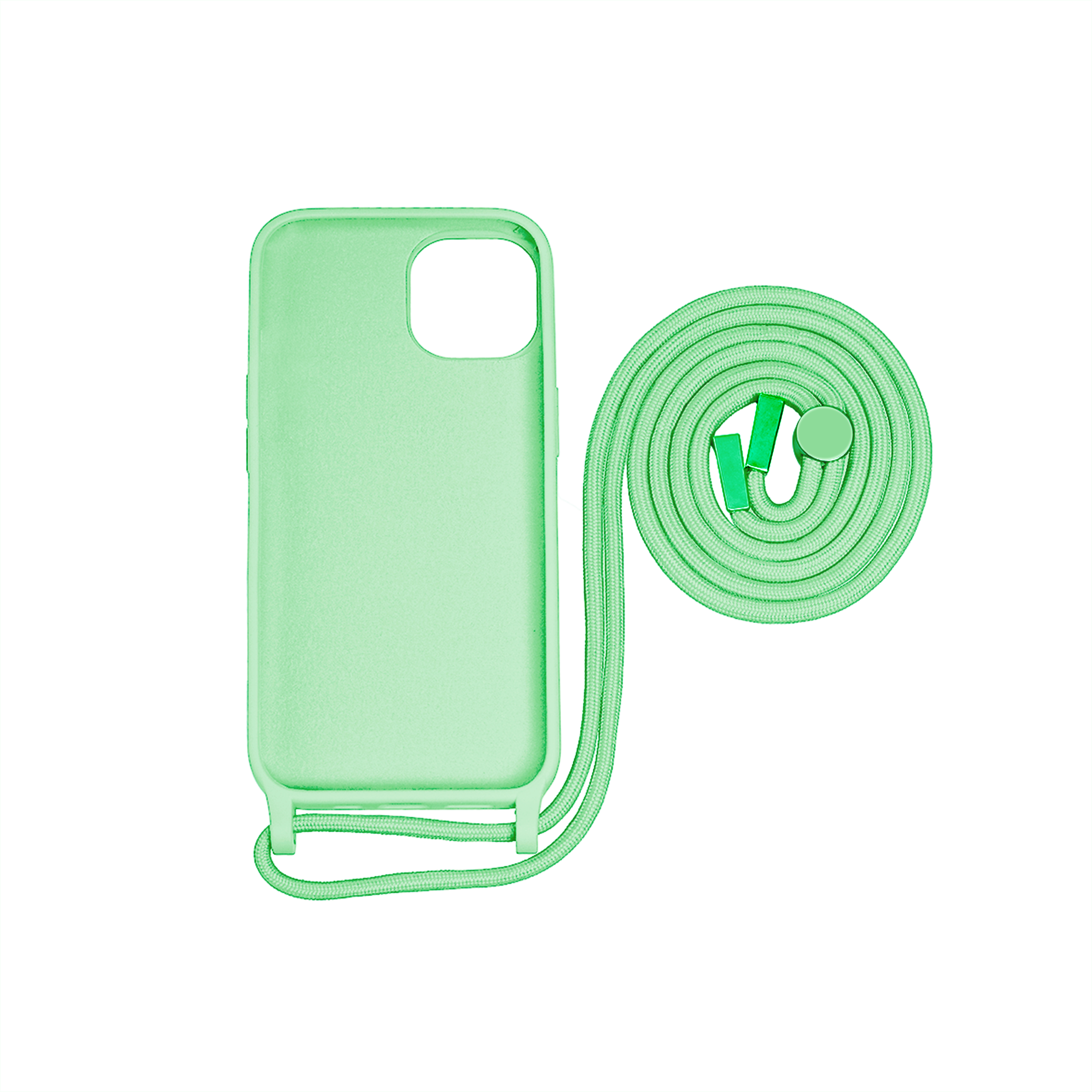 Rixus TPU Necklace Cord Abdeckung für Apple iPhone 11 Matcha – Bild 4