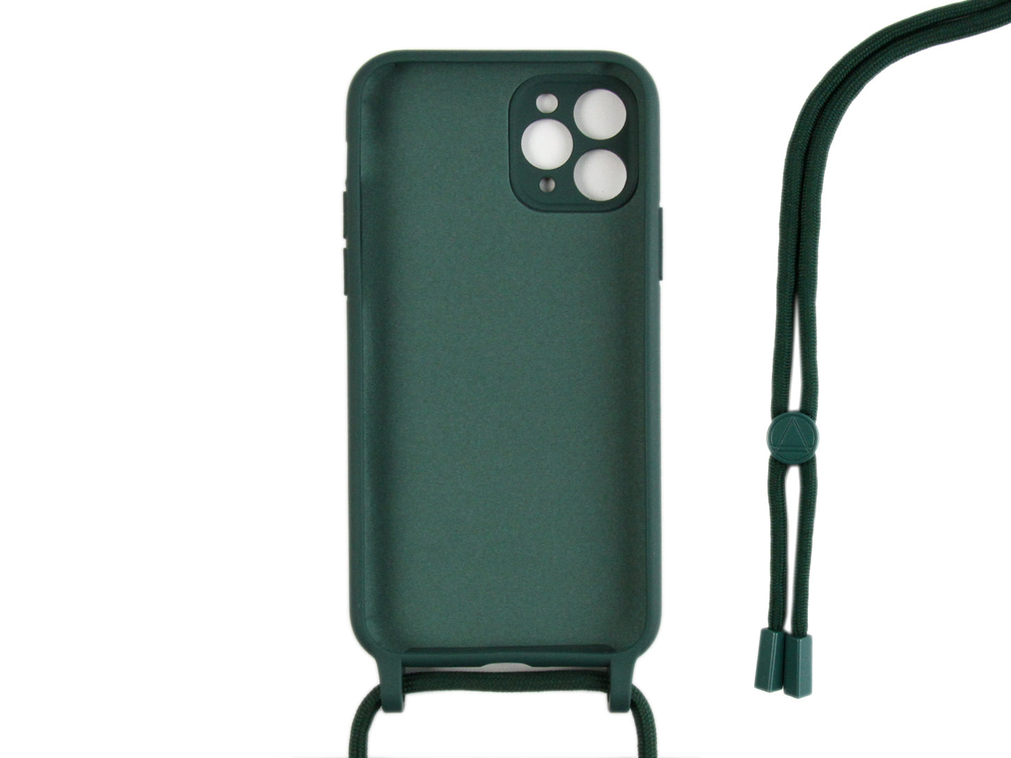 Rixus TPU Necklace Cord Abdeckung für Apple iPhone 11 Pro Max Dark Green – Bild 2