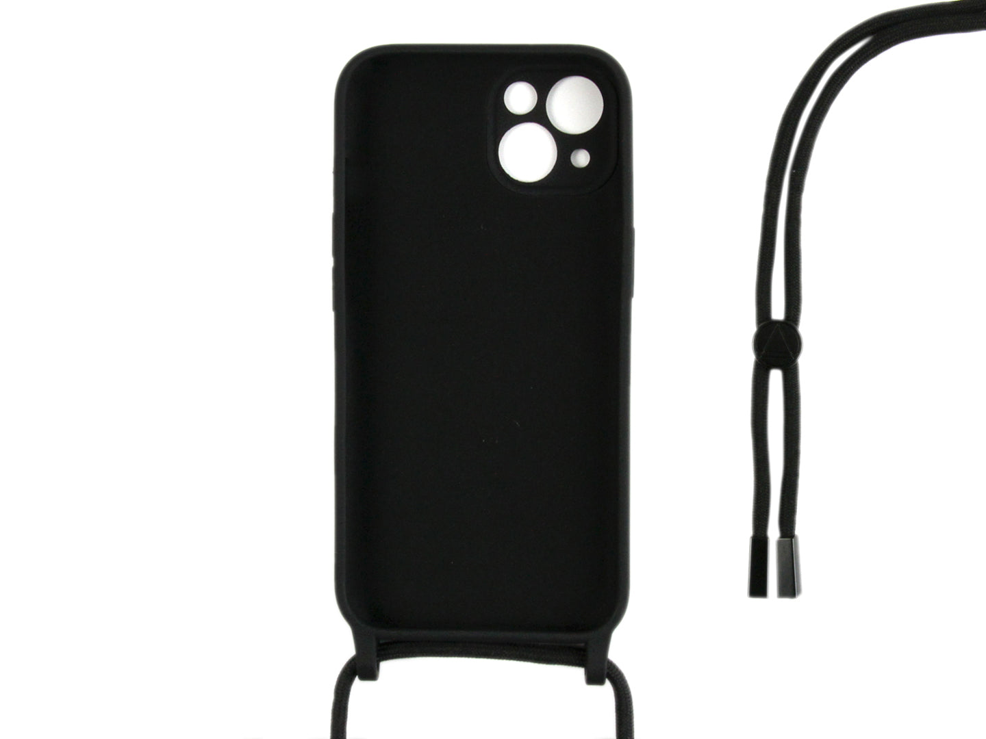 Rixus TPU Necklace Cord Abdeckung für Apple iPhone 13 Mini Black – Bild 2