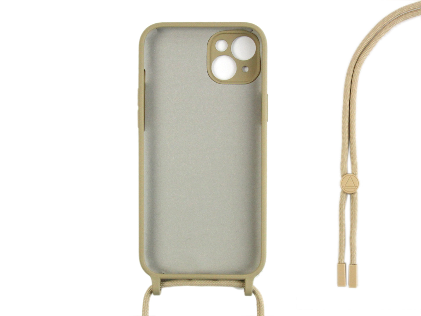 Rixus TPU Necklace Cord Abdeckung für Apple iPhone 14 Gold – Bild 2