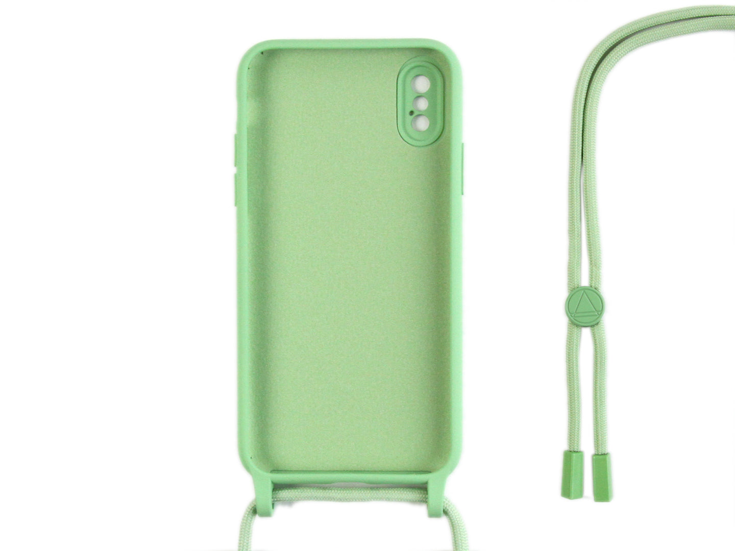 Rixus TPU Necklace Cord Abdeckung für Apple iPhone X, XS Matcha – Bild 2