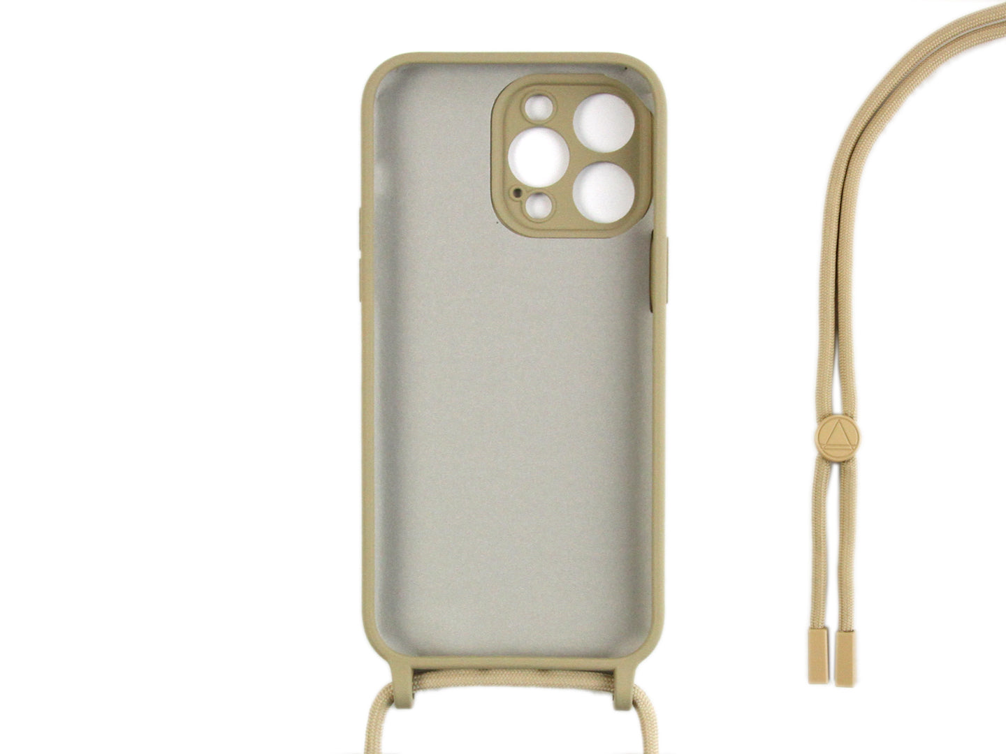 Rixus TPU Necklace Cord Abdeckung für Apple iPhone 14 Pro Gold – Bild 2