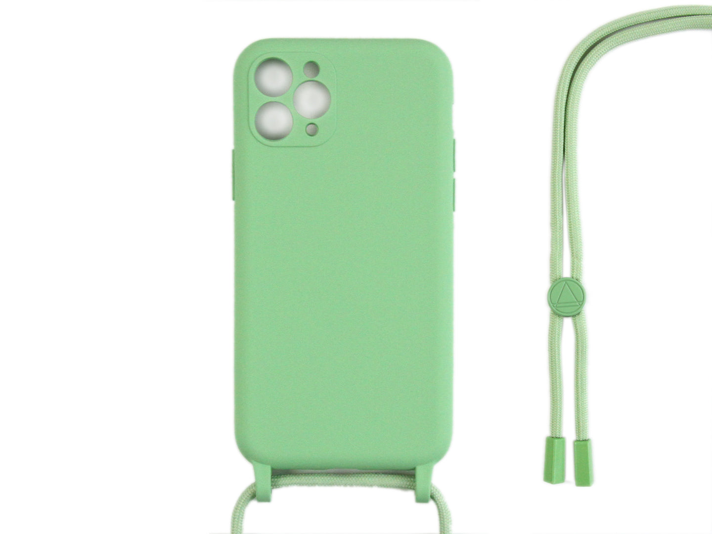 Rixus TPU Necklace Cord Abdeckung für Apple iPhone 11 Pro Matcha