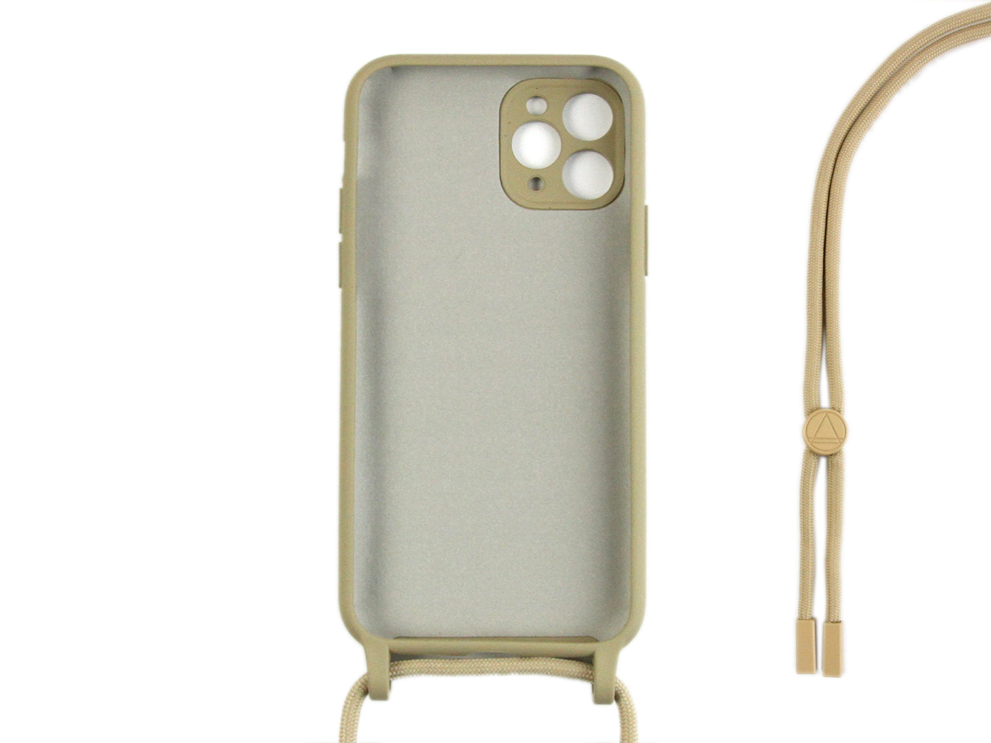Rixus TPU Necklace Cord Abdeckung für Apple iPhone 11 Pro Gold – Bild 2