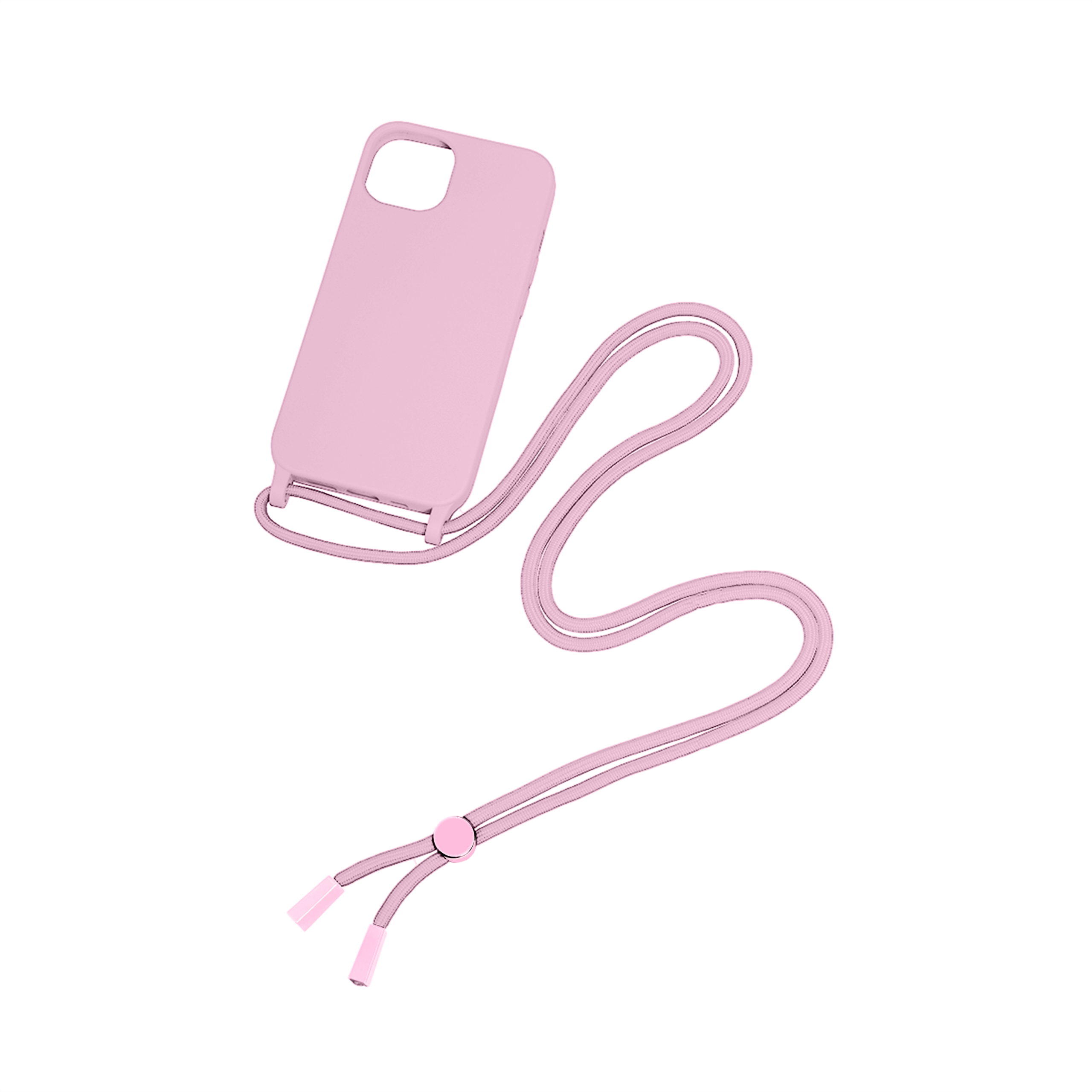 Rixus TPU Necklace Cord Abdeckung für Apple iPhone 13 Pro Pink – Bild 2